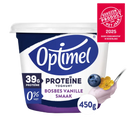Optimel Proteïne yoghurt bosbes vanillesmaak