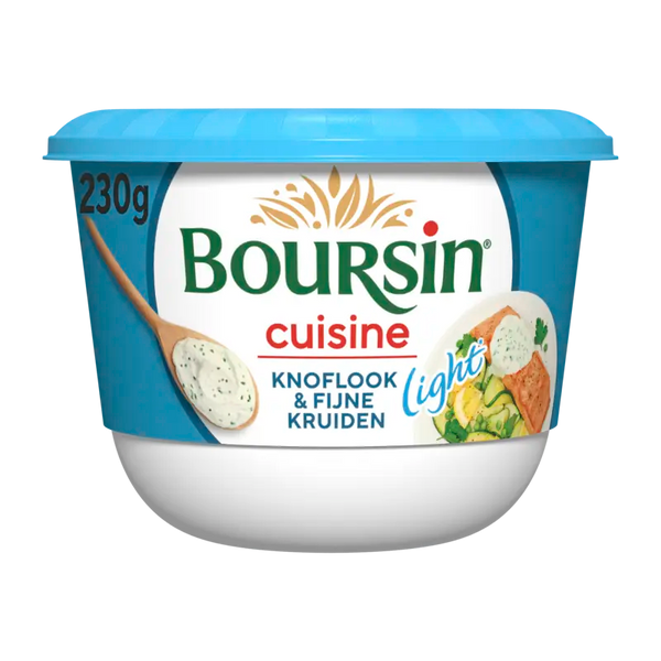 Boursin Cuisine light garlic & fine herbs