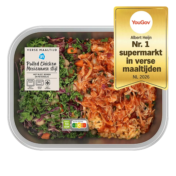 Frisches Pulled Chicken nach mexikanischer Art
