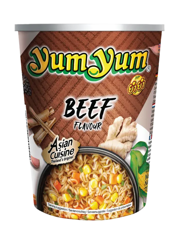 Yum Yum Beef Taste Quick-cooking Noodles