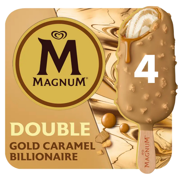 Magnum Double gold caramel billionaire