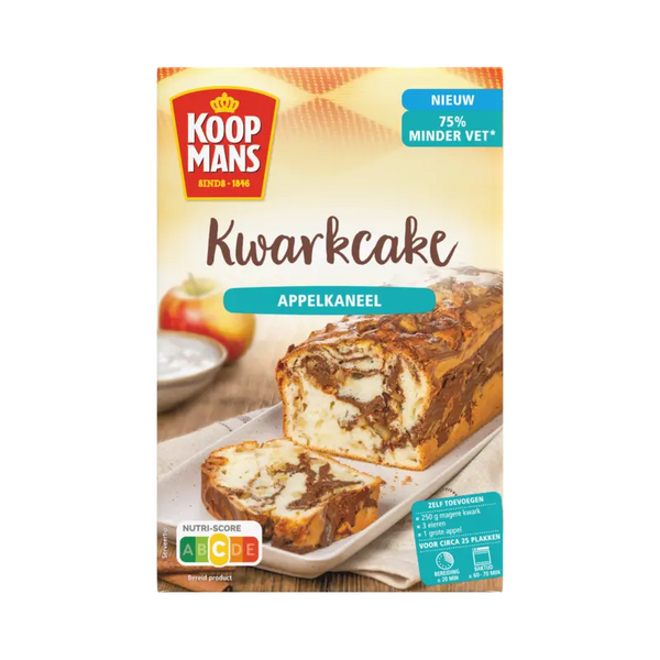 Koopmans Quarkkuchen Apfel-Zimt