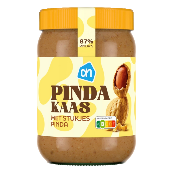 Erdnussbutter mit Erdnussstückchen