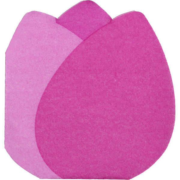 Servet vorm tulp roze