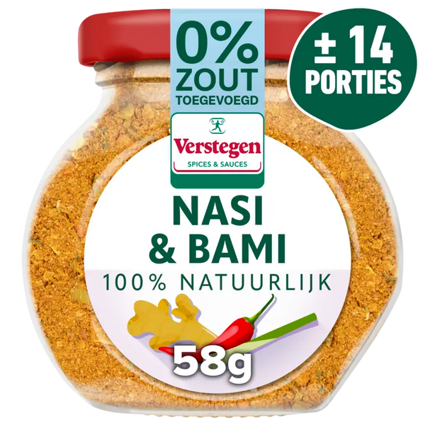 Verstegen Nasi & bami kruidenmix