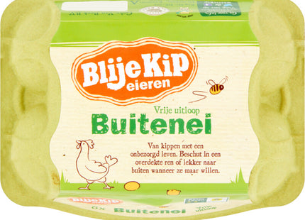 Glückliche Hühnereier Freiland-Freilandei