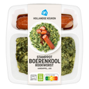 Dutch kale mash with smoked sausage