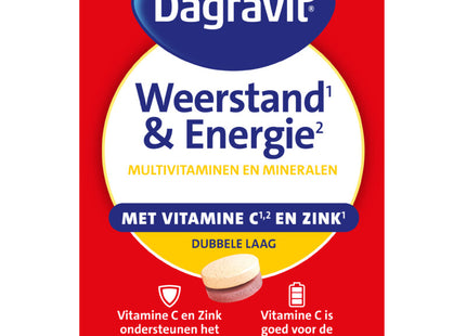 Dagravit-Vitamine bieten insgesamt 30 Widerstandskraft und Energie
