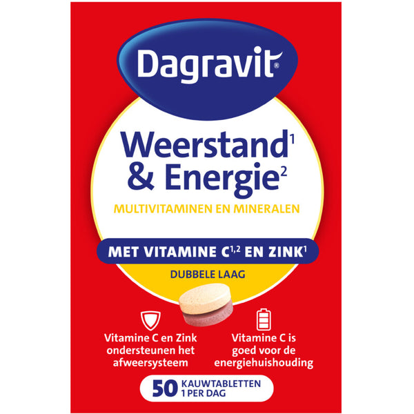 Dagravit Vitaminen totaal 30 weerstand & energie