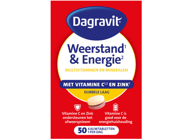 Dagravit Vitaminen totaal 30 weerstand & energie