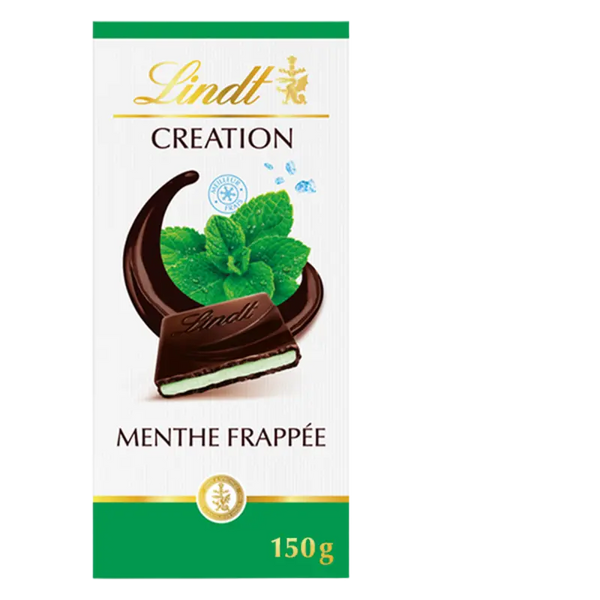 Lindt Creation fresh mint milk chocolate