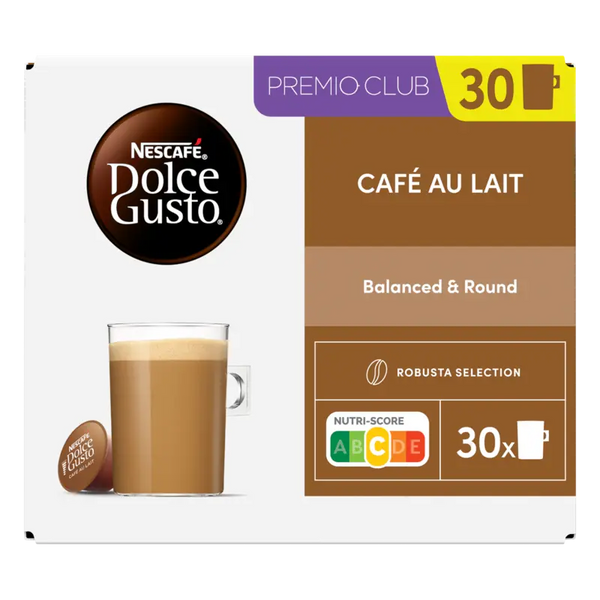 Nescafé Dolce Gusto Café au lait capsules