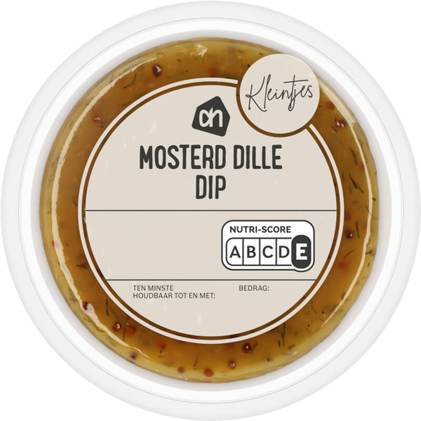 Mosterd dille dip kleintjes