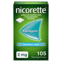 Nicorette Menthol mint 2 mg kauwgom nicotine