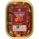 Sticky boneless bites pittig