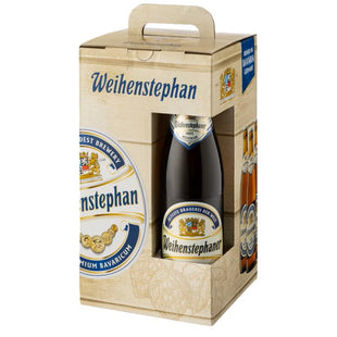 Weihenstephaner Geschenkverpakking hefe weisse & glas
