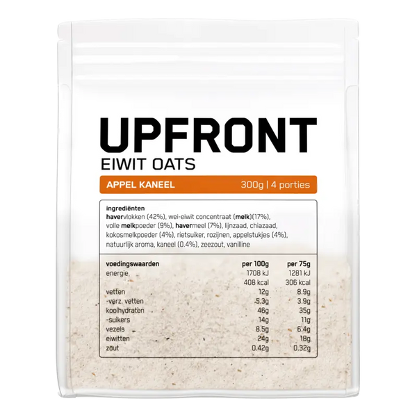 Upfront Oats appel kaneel smaak