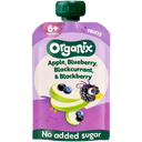 Organix Squeezable Fruit Apple, Blueberry 6m+
