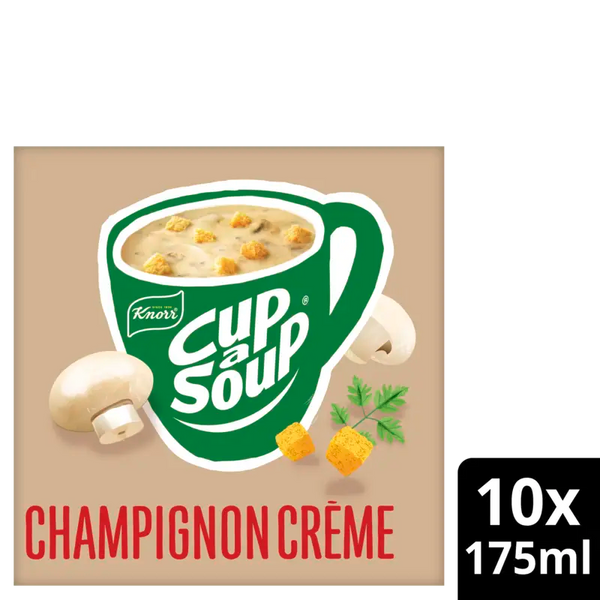 Knorr Cup-a-soup champignon crème 10-pack
