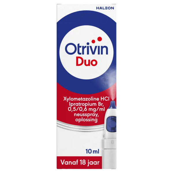 Otrivin Duo Nasenspray bei verstopfter und laufender Nase