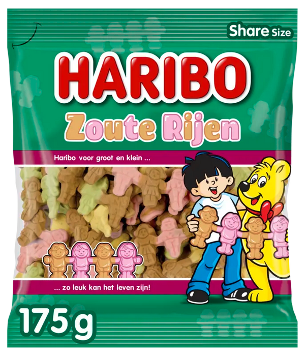 Haribo Zoute rijen