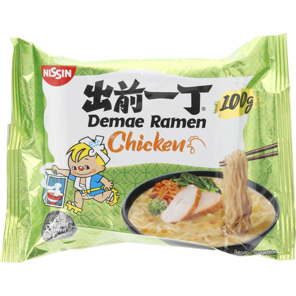Nissin Demae ramen chicken