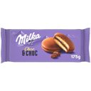 Milka Choc & choc cakejes met chocolade