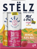 Stëlz Hard Iced Tea Mango Lemon 4er-Pack