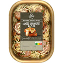 Loaded grillworst kaas ui