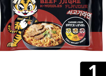Namdong Beef jjigae k-noodles flavour