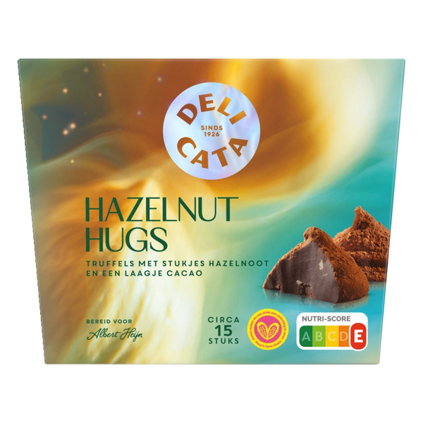 Delicata Truffels hazelnoot