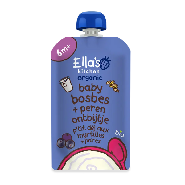 Ella's Küche Baby Heidelbeer-Frühstück 6m+