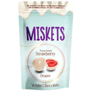 Miskets Witte chocolade aardbei