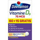 Davitamon Vitamine D 75mcg smelttabletten