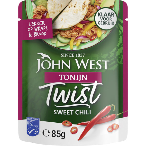 John West Twist tonijn sweet chili MSC