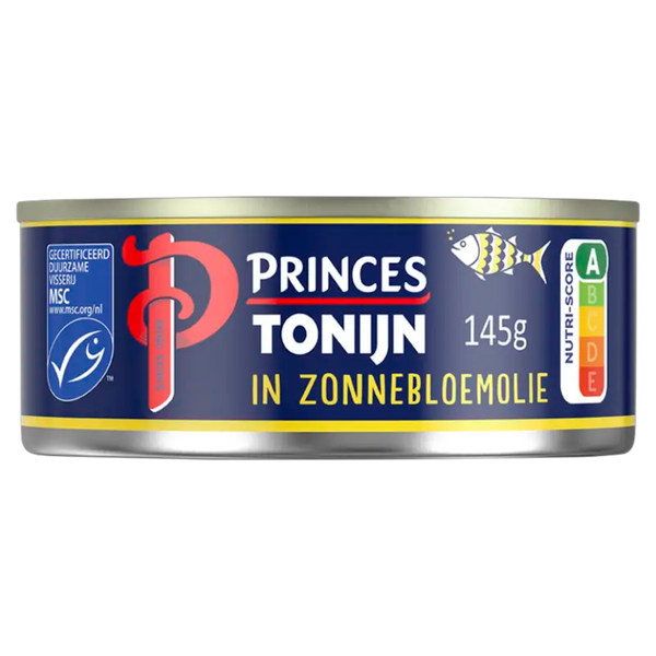 Princes Tonijnstukken in zonnebloemolie