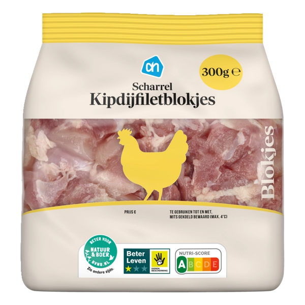 Freiland-Hähnchen-Oberschenkelwürfel