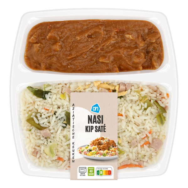 Nasi mit Hähnchen-Satay