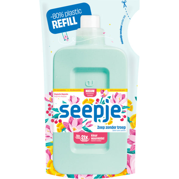 Seepje Waschmittel Nachfüllbeutel Farbe