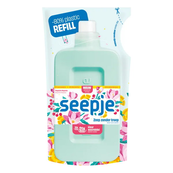 Seepje Waschmittel Nachfüllbeutel Farbe