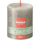 Bolsius Rustieke kaars shimmer champagne 8cm