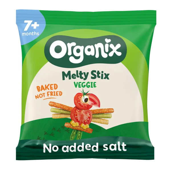 Organix Veggie vegetable sticks 7m+