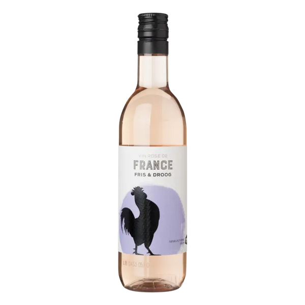 Frischer und trockener französischer Hauswein Rosé