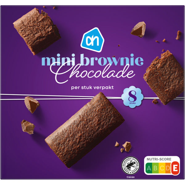 Mini brownie chocolade