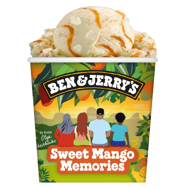 Ben & Jerry's Sweet Mango Memories