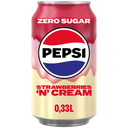Pepsi Strawberry & Cream Zero Sugar