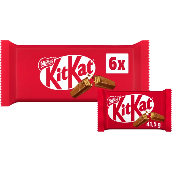 KitKat milk chocolate bar 6-pack