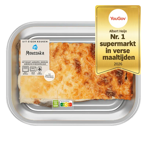Verse maaltijd moussaka