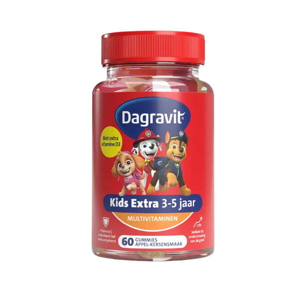 Dagravit 3-5 Jaar kids xtra multivitaminen