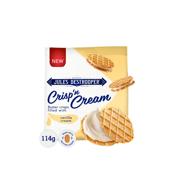 Jules Destrooper Crisp ’n Cream vanilla